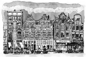 Nieuwmarkt De Wallen Amsterdam Niederlande