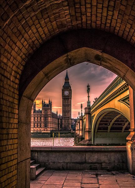 Big Ben doorkijkje van Henk Smit