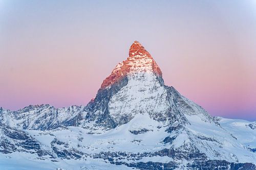 Switzerland: Matterhorn, episode 12 – sunset.
