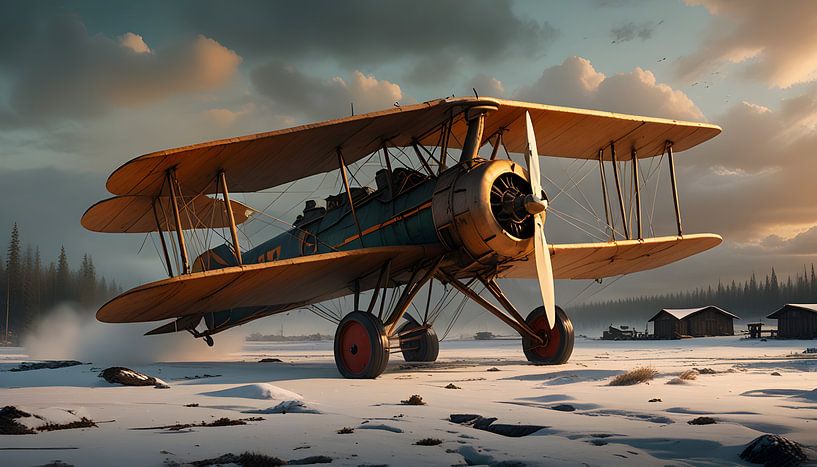 Flugzeug von Nick Wendt
