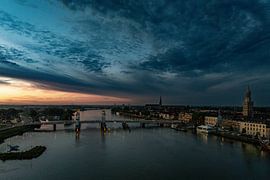 Sunrise over the River IJssel by Evert Jan Kip