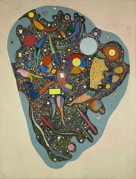 Regulierter Haufen, Wassily Kandinsky von Meisterhafte Meister
