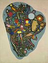 Regulierter Haufen, Wassily Kandinsky von Meisterhafte Meister Miniaturansicht