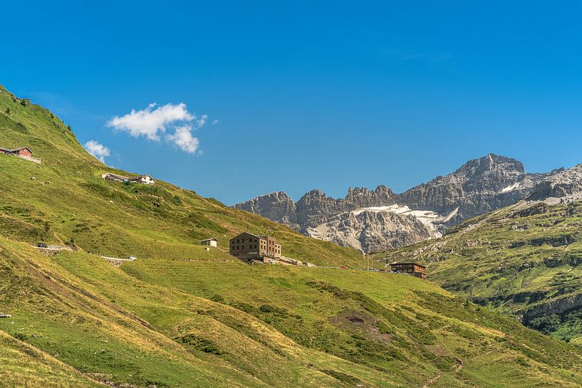 Berglandschaft am Klausenpass in der Schweiz von Conny Pokorny