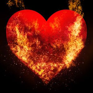 Burning love by Art by Jeronimo