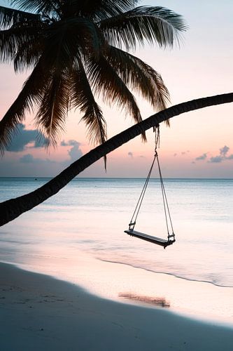 Hangmat palm strand