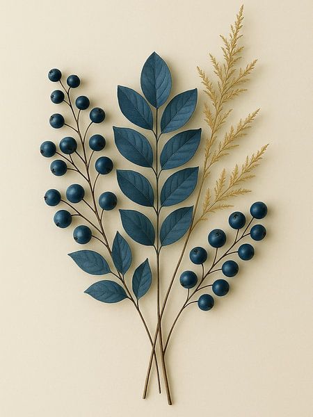 Blueberries by WALL of Roots