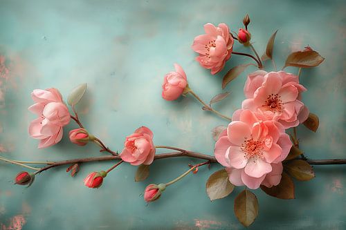 bloemen design versiering