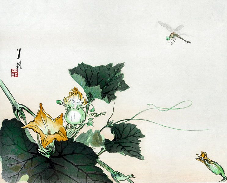 Vintage Japanese Art by Hello Pompoyo