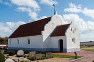 Kirche auf der dänischen Insel Mandø von Geertjan Plooijer Miniaturansicht