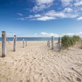 Entrée de la plage sur Pieter Heres