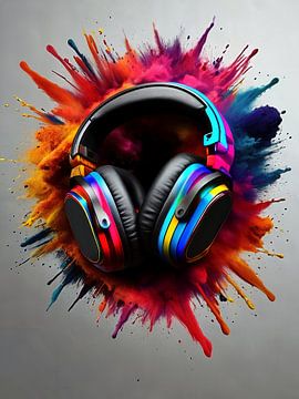 Headphone III von ArtDesign by KBK