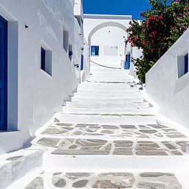 Trappen in Griekenland en huizen van Mustafa Kurnaz