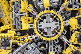 Großes Lego Nahaufnahme von Maurits Eykman