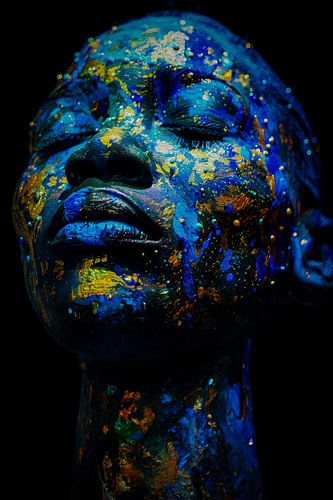 Portret starry night