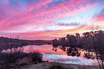 Het blauwe uurtje bij het Voorste Goorven van Els Oomis