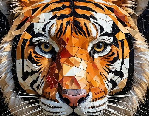 Mozaiek Tijger 2
