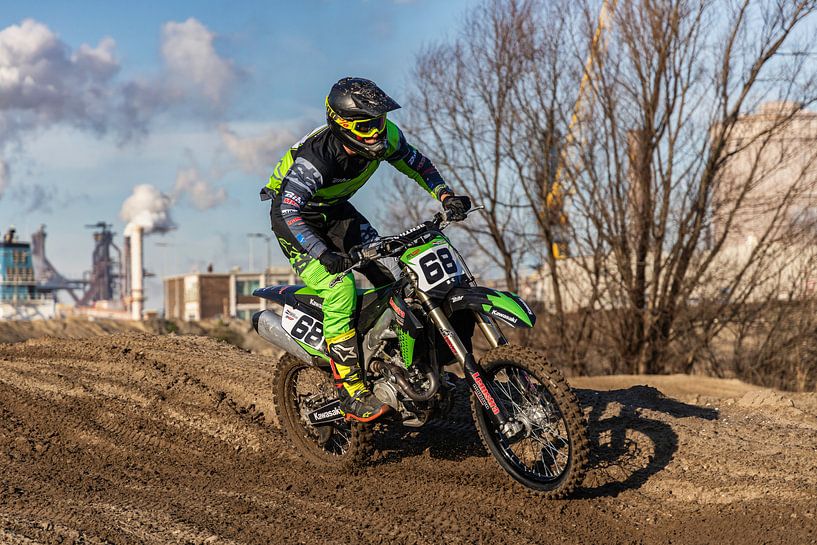 Motorcrosser van Esther Bakker-van Aalderen