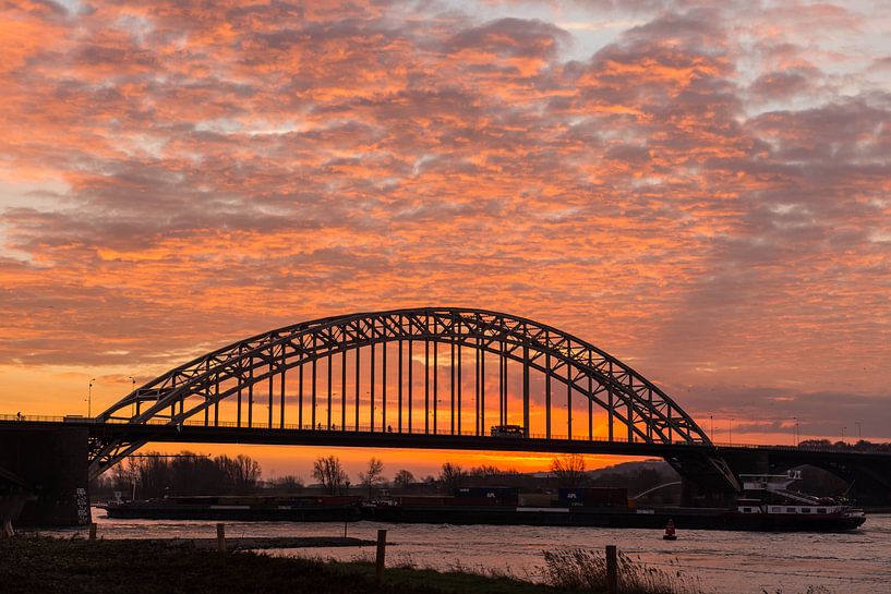 Waalbrücke Nijmegen von Wouter Cornelissen