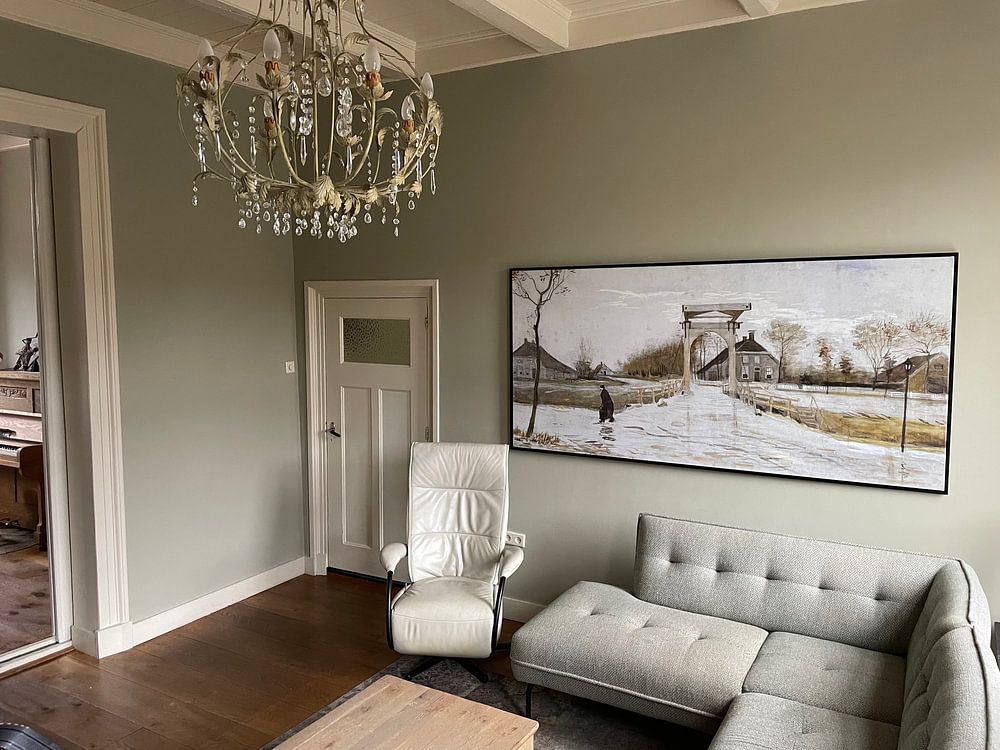 Drawbridge in Nieuw-Amsterdam, Vincent van Gogh 