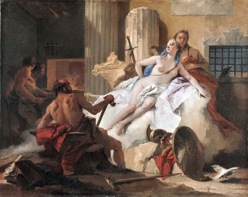 Giambattista Tiepolo, Venus en Vulcanus - 1765