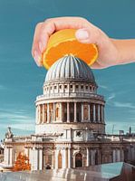 London mit Orange