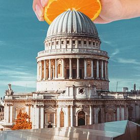 London mit Orange von Bekir CEYLAN