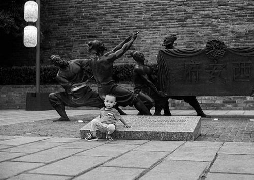 Xi'an warrior statue