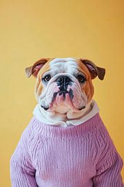 Bulldog von Poster Art Shop