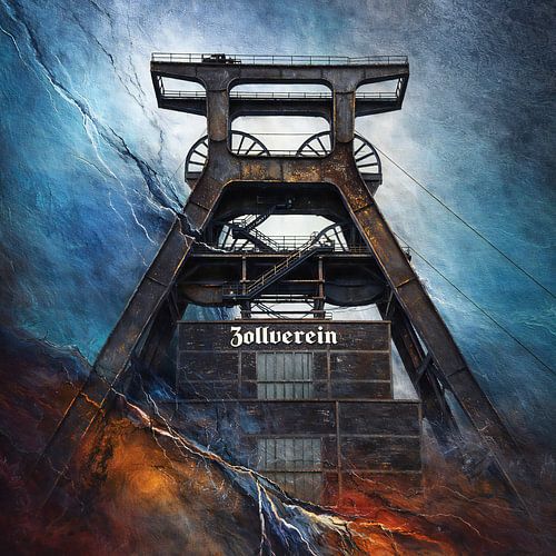 De erfenis van Zollverein: industriële energie van Gabi Siebenhühner