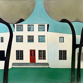 De school aan het park van Artclaud