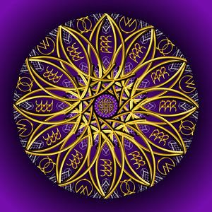 Kristallmandala-LADY AMETHYST