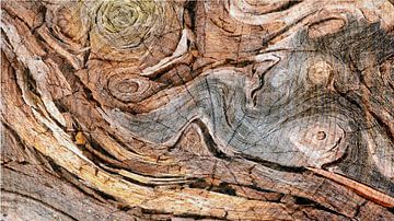 Wood texture van Joan Engels