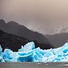 Lac Grey, Torres del Paine, Patagonie, Chili sur Ron van der Stappen