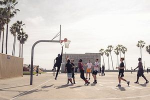 La promenade de la plage de Venice. sur Jasper Verolme