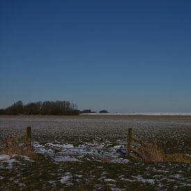 Le lac Ezuma en hiver sur Klaas Leguit