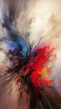 Farbe in Bewegung 'Color Dance' von Preet Lambon