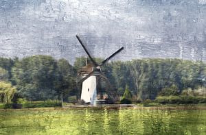 windmill sur Yvonne Blokland