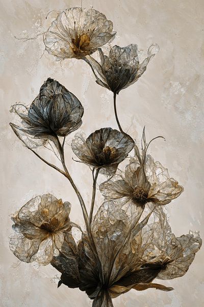 Dry Flowers No 6 by Treechild