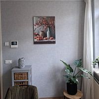 Photo de nos clients: Fleurs et pêches, nature morte par Studio Allee, sur artframe