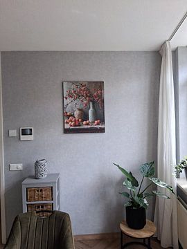 Klantfoto: Bloesem en perziken, stilleven van Studio Allee