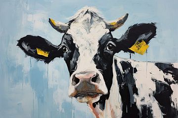 Cow abstract by Wall Wonder