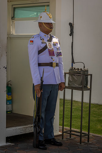 Thai Royal Guard @ Bangkok, Thailand