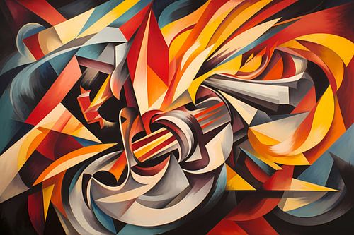 Kleurrijke Abstractie