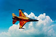 F16 Fighting Falcon, Nederland van Gert Hilbink thumbnail