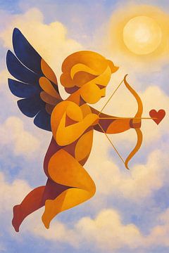 Cupid illustration. by Gallery Hoppenbrouwers