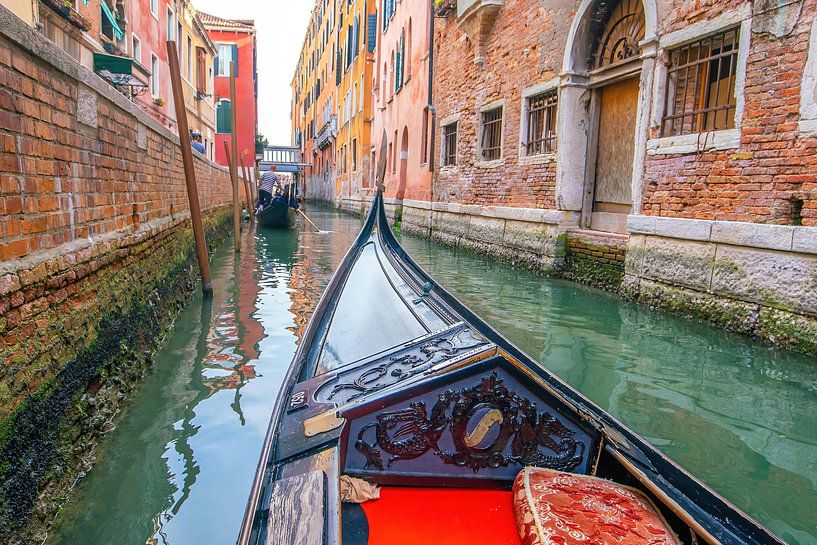 From the Gondola, Venice, Italy by Aloke Design