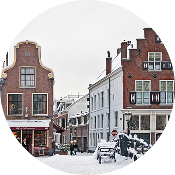 Geertebrug Utrecht in de sneeuw van MattScape Photography