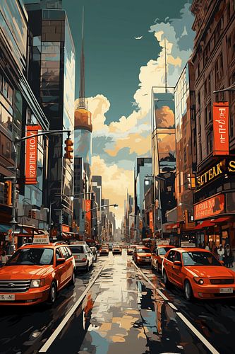 Stadsgezicht Kaleidoscoop