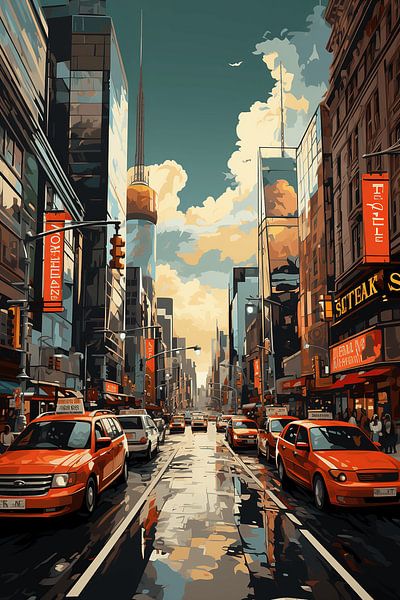 Cityscape Kaleidoscope by Art Lovers